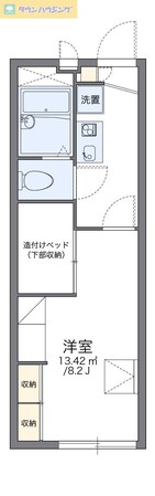 レオパレスコンフォールIIの物件間取画像